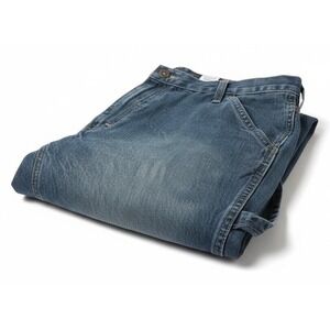 Vintage Mossimo Carpenter Jeans Mens 36x32 Blue Denim Baggy Skate Utility Y2K